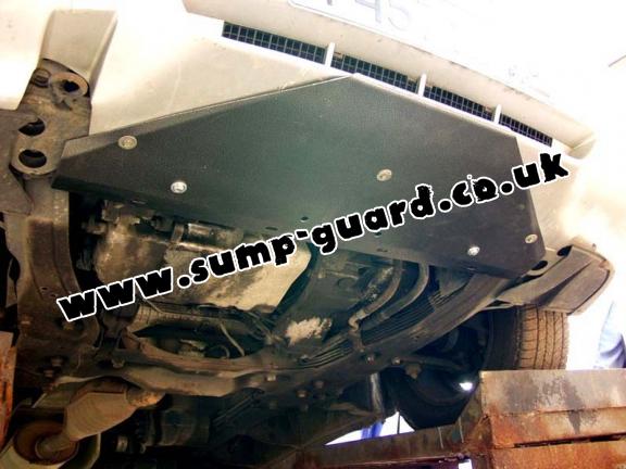 Steel sump guard for Citroen Evasion