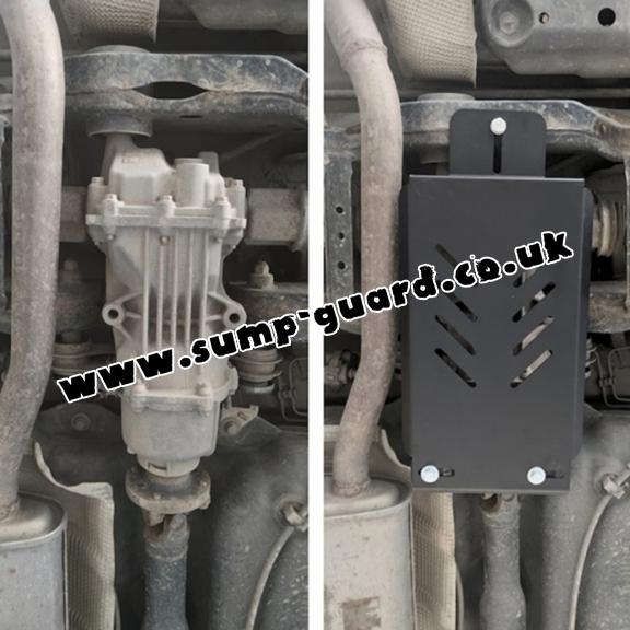 Steel diferential guard for Dacia Duster 4x4