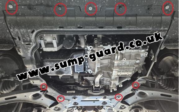 Steel sump guard for Dfsk Fengon 600