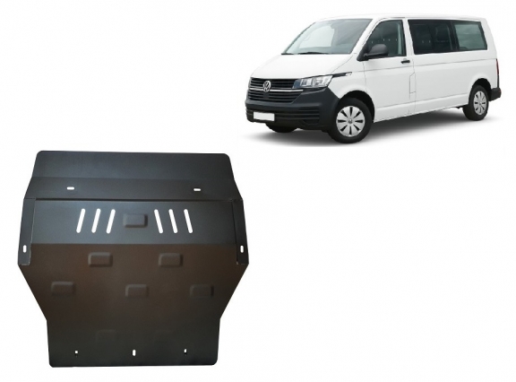 Steel sump guard for Volkswagen Transporter T6.1 Caravelle