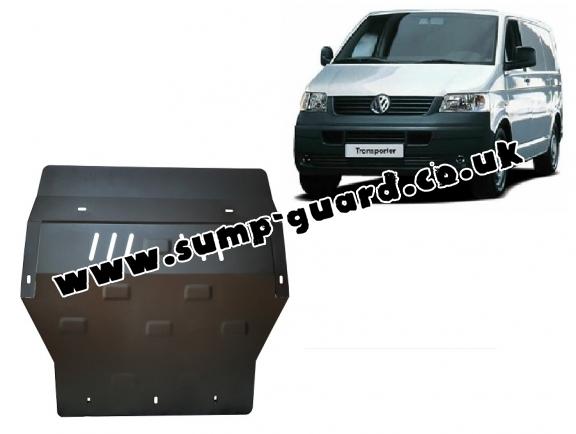 Steel sump guard for Volkswagen Transporter T5