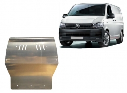 Aluminum sump guard for Volkswagen Volkswagen Transporter T6