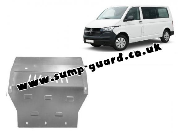 Aluminum sump guard for Volkswagen Transporter T6.1 Caravelle