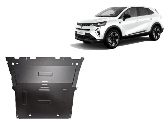 Steel sump guard for Renault Symbioz 