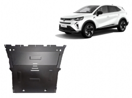 Steel sump guard for Renault Symbioz 