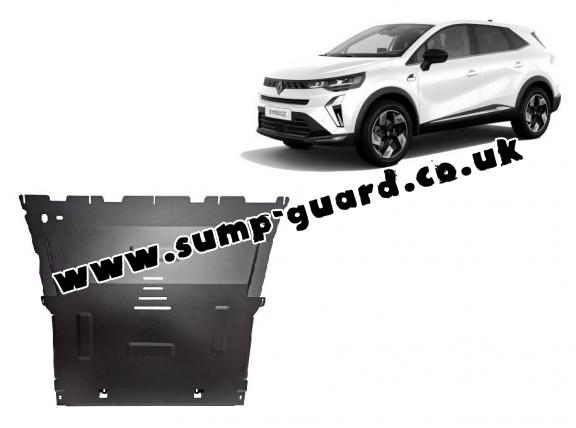 Steel sump guard for Renault Symbioz 