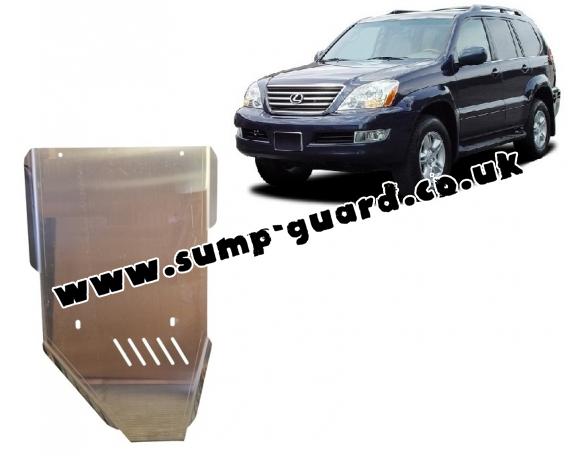 Aluminum gearbox guard for Lexus GX