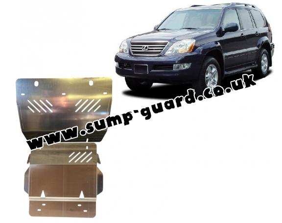 Aluminum sump guard for Lexus GX