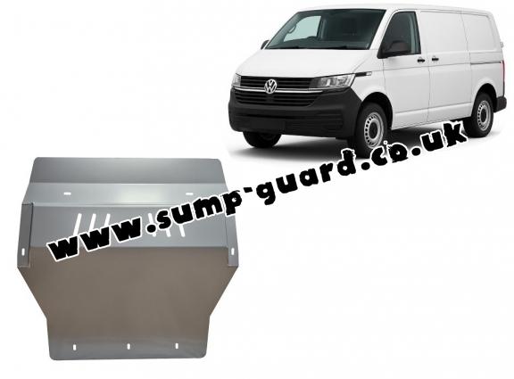 Aluminum sump guard for Volkswagen Transporter T6.1
