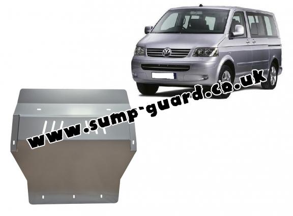 Aluminum sump guard for Volkswagen Transporter T5 Caravelle