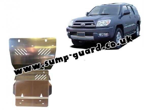 Aluminum sump guard for Toyota 4Runner