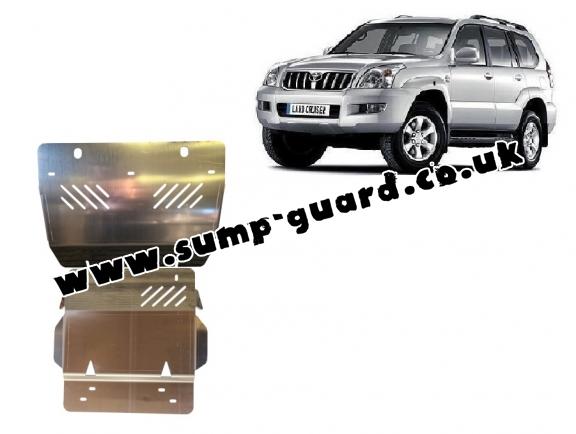 Aluminum sump guard for Toyota Land Cruiser J120