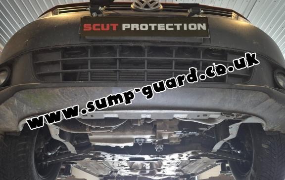 Aluminum sump guard for VW Caddy  - Webasto