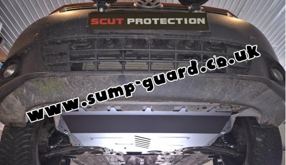 Aluminum sump guard for VW Caddy  - Webasto