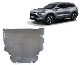 Aluminum sump guard for BAIC Beijing X75