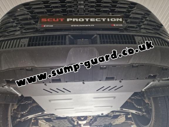Aluminum sump guard for BAIC Beijing X75