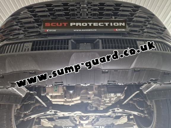 Aluminum sump guard for BAIC Beijing X75