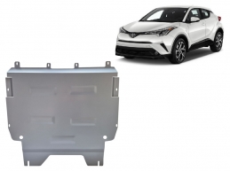 Aluminum sump guard for Toyota C-HR