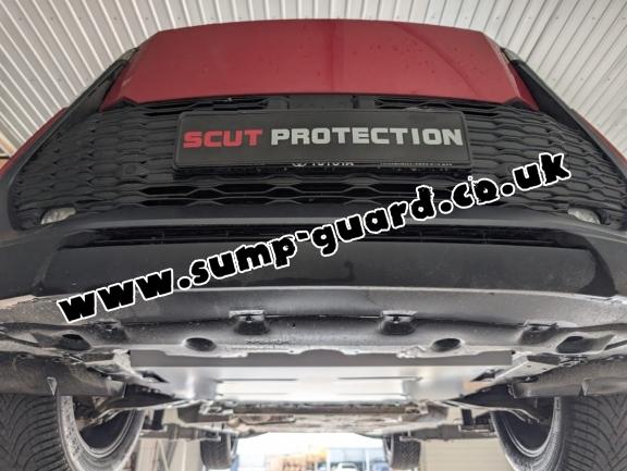 Aluminum sump guard for Lexus UX