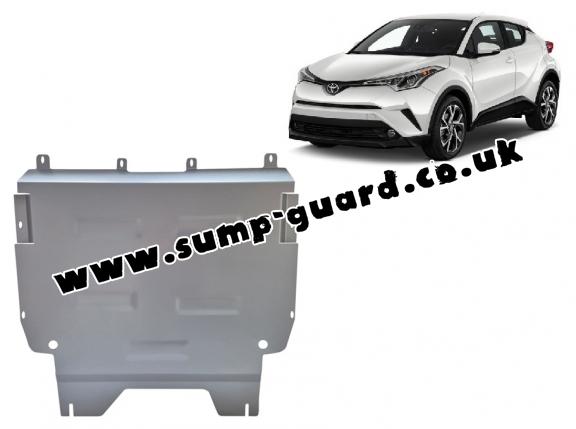 Aluminum sump guard for Toyota C-HR