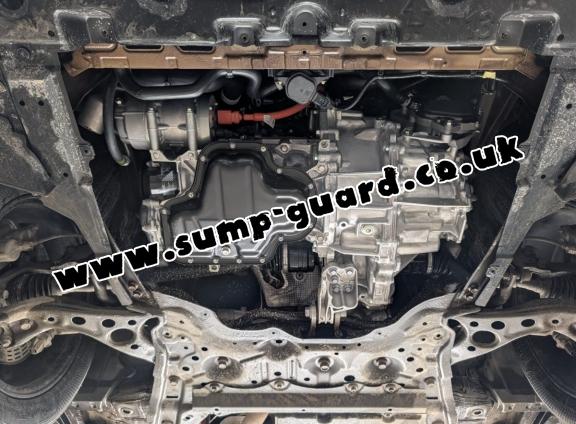 Aluminum sump guard for Toyota C-HR