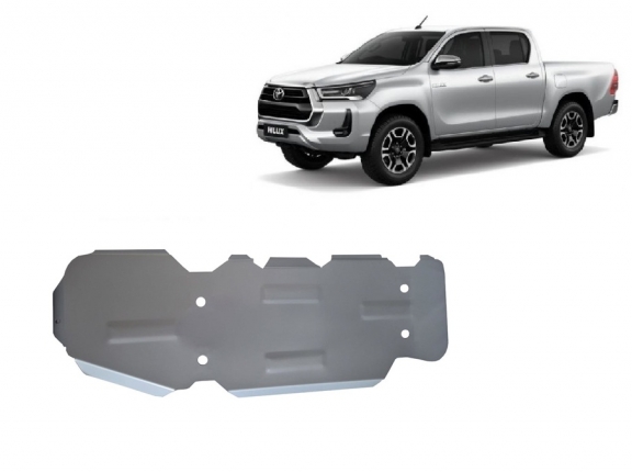 Aluminum fuel tank guard  for Toyota Hilux Invincible
