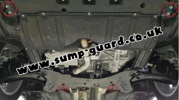 Aluminum sump guard for Suzuki S-Cross