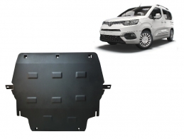 Steel sump guard for Toyota Proace