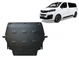 Steel sump guard for Vauxhall Zafira Life
