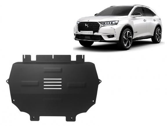 Steel sump guard for Citroen DS 7 Crossback