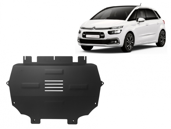 Steel sump guard for Citroen Grand C4 SpaceTourer