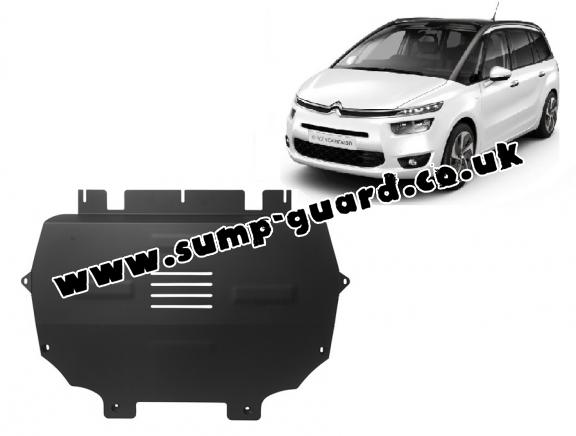 Steel sump guard for Citroen C4 Picasso