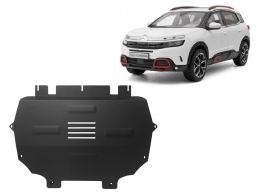 Steel sump guard for Citroen C5 Aircross