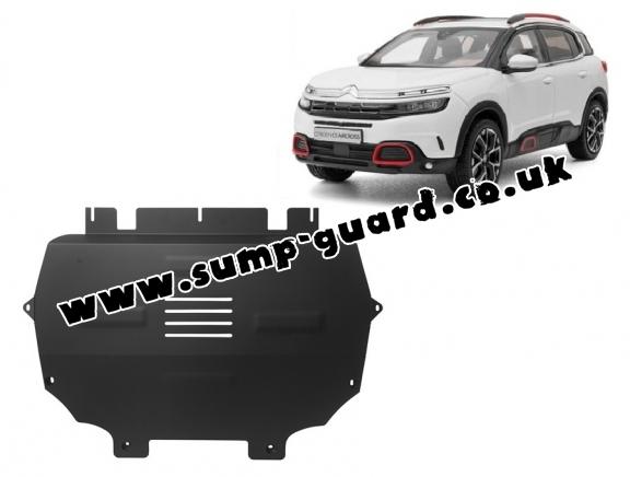 Steel sump guard for Citroen C5 Aircross