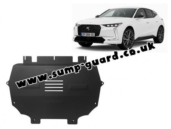 Steel sump guard for Citroen DS 4 II