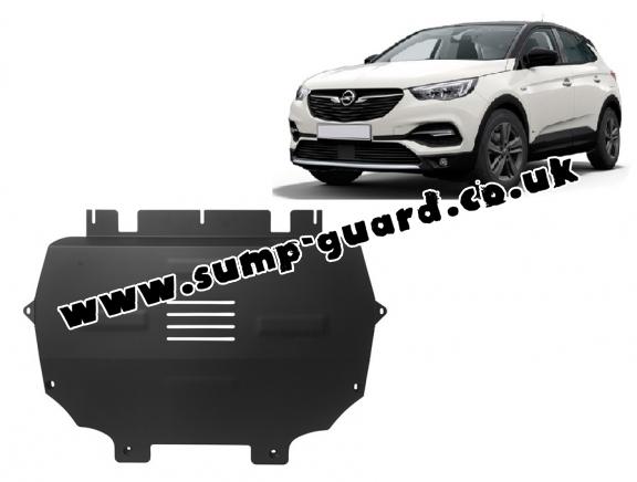 Steel sump guard for Vauxhall Grandland X