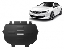 Steel sump guard for Peugeot 508