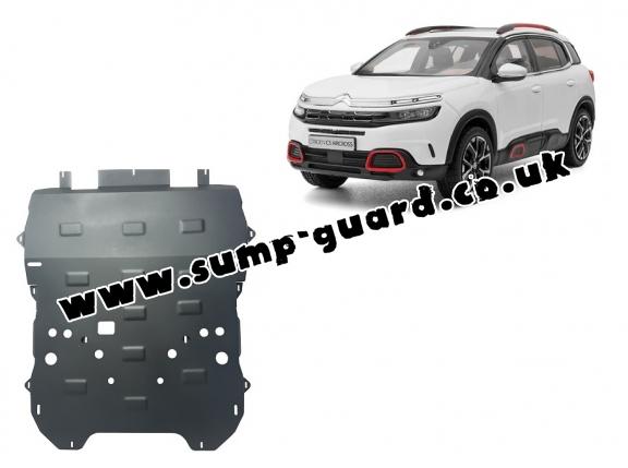Steel sump guard for Citroen C5 Aircross