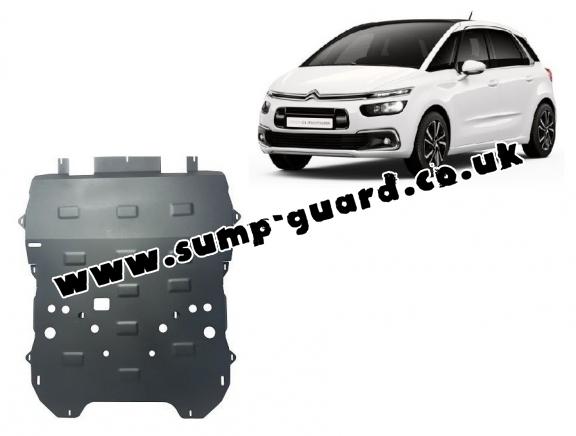 Steel sump guard for Citroen Grand C4 SpaceTourer