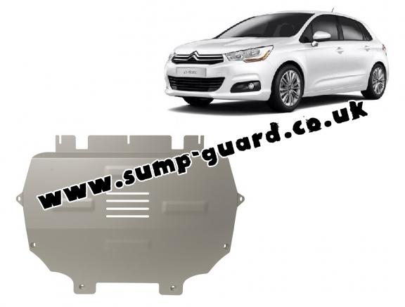 Aluminium  sump guard for Citroen C4