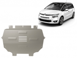 Aluminium  sump guard for Citroen C4 Picasso