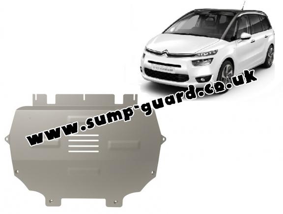 Aluminium  sump guard for Citroen C4 Picasso