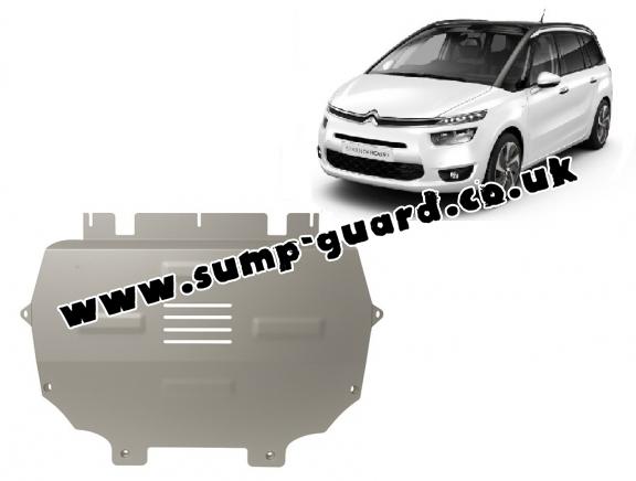 Aluminium  sump guard for Citroen Grand C4 Picasso