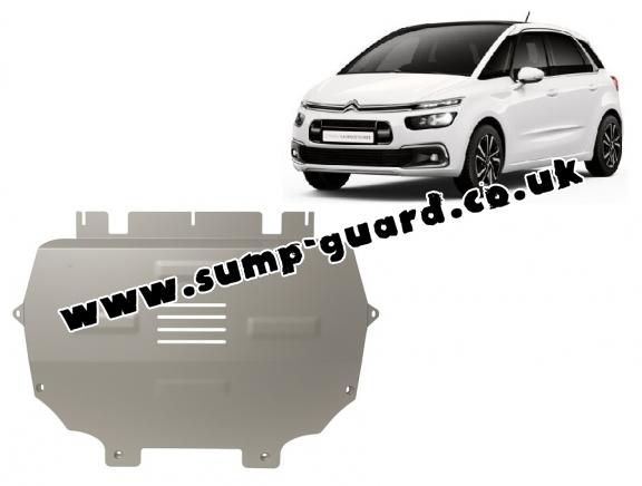 Aluminium  sump guard for Citroen Grand C4 SpaceTourer
