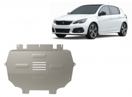 Aluminium  sump guard for Peugeot 308