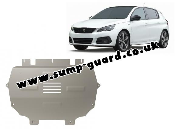 Aluminium  sump guard for Peugeot 308