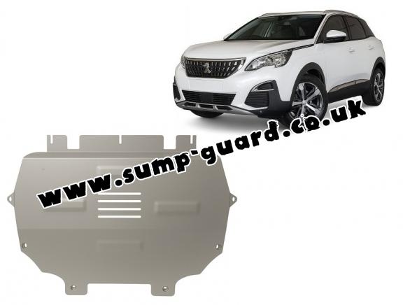 Aluminium  sump guard for Peugeot 3008