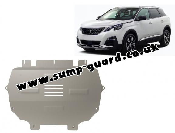 Aluminium  sump guard for Peugeot 5008