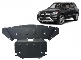 Steel sump guard for  Mercedes GLK X204