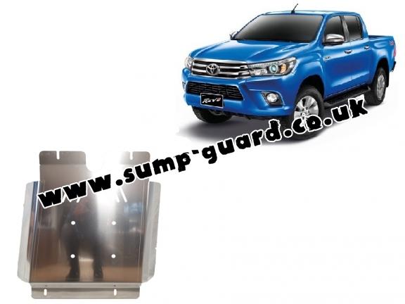 Aluminum gearbox guard for Toyota Hilux Revo